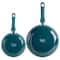 Spice by Tia Mowry Savory Saffron 2 Piece Ceramic Nonstick Aluminum Frying Pan Set